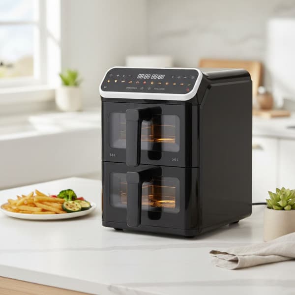 Airfryer Duo - 5.6L+5.6L-CS-9011 - 2