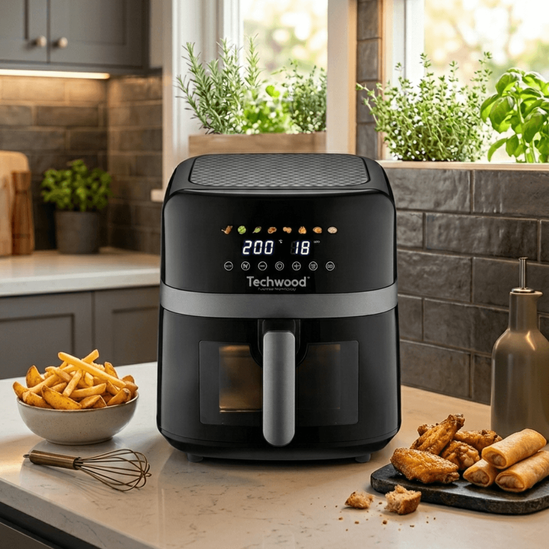 Friteuse digitale sans huile 8l porte vitrée- TFR-866SHD  - Image principale