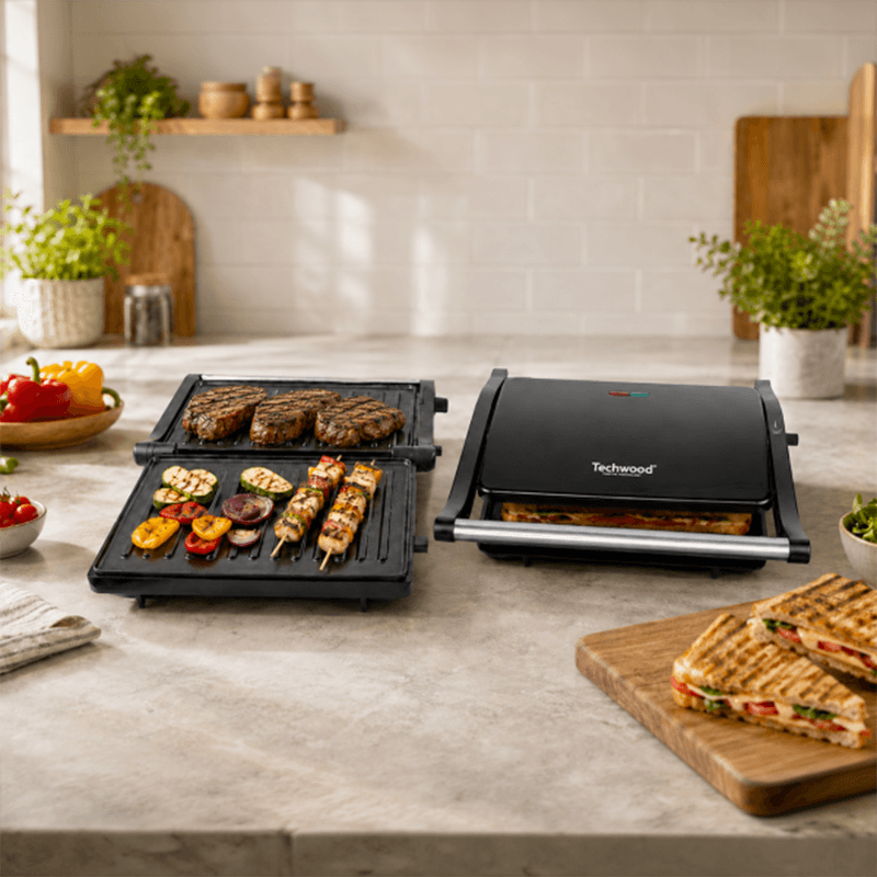 Panini grill Noir-TPG-1000 - 2