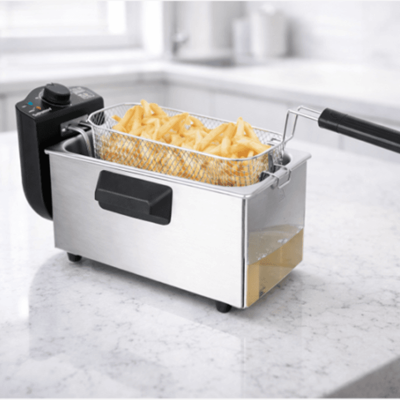 Friteuse inox 3l-TFR-4030