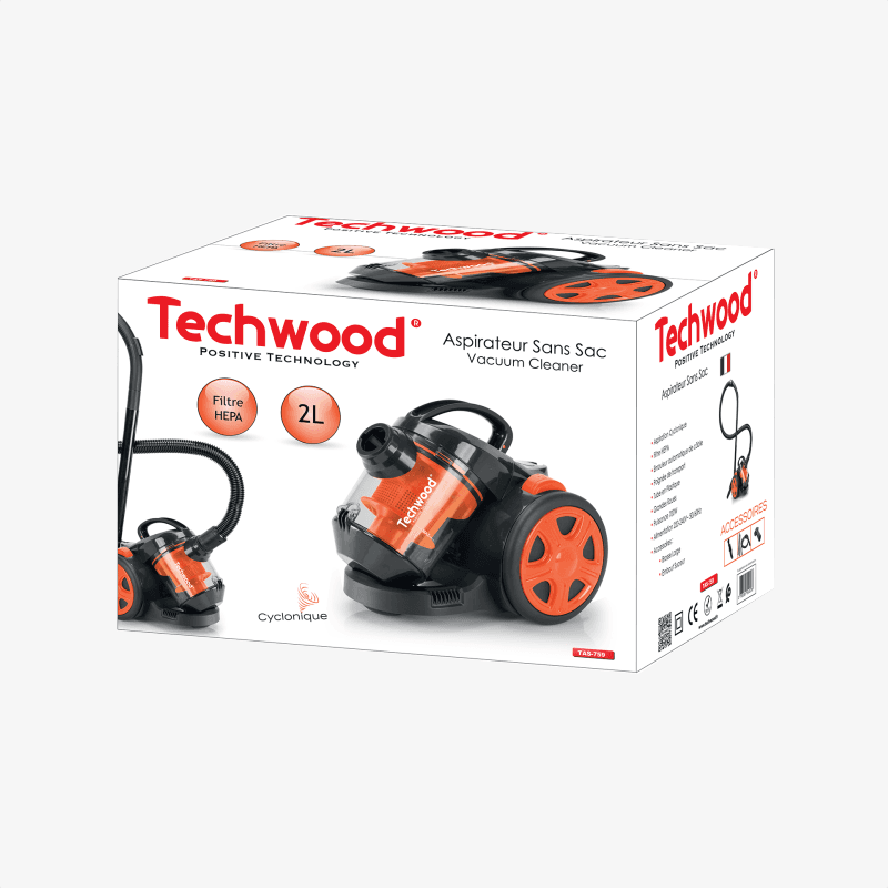 Aspirateur traineau sans sac -TAS-759 - 2