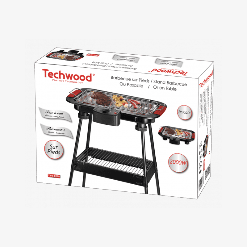 Barbecue sur pied - TBQ-825P - 2
