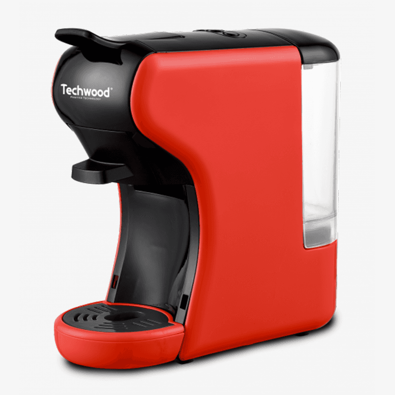 Cafetière expresso multicapsules rouge -TCA-195N - Image principale